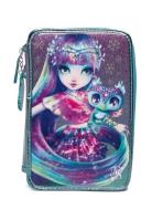 Nebulous Star 3-Tier Pencil Case Isadora Accessories Bags Pencil Cases Multi/patterned Nebulous Stars