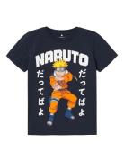 Nkmmacar Naruto Ss Top Noos Sky Tops T-Kortærmet Skjorte Navy Name It