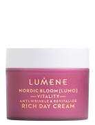 Lumene Nordic Bloom Vitality Anti-Wrinkle & Revitalize Rich Day Cream 50 Ml Dagkräm Fugtighedscreme Dagcreme Nude LUMENE