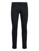 Anbass Trousers Slim Hyperflex Colour Xlite Bottoms Trousers Casual Blue Replay