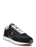 Train 89 Suede-Paneled Sneaker Low-top Sneakers Black Polo Ralph Lauren