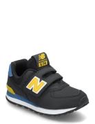 New Balance 574 Kids Hook & Loop Sport Sneakers Low-top Sneakers Black New Balance