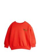 Dog Emb Sweatshirt Tops Sweatshirts & Hoodies Sweatshirts Red Mini Rodini