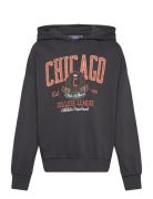 Jorcharge Washed Sweat Hood Ln Styd Jnr Tops Sweatshirts & Hoodies Hoodies Black Jack & J S