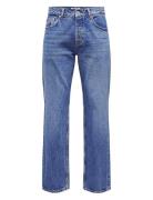 Onsedge Straight Bromo 0017 Dot Dnm Noos Bottoms Jeans Regular Blue ONLY & SONS