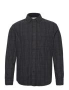 Flannel -Pocket Shirt Tops Shirts Casual Black Calvin Klein Jeans