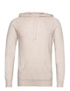 Man Front Pocket Hoodie Tops Sweatshirts & Hoodies Hoodies Beige Davida Cashmere