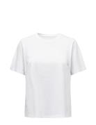 Onlonly S/S Tee Jrs Noos Tops T-shirts & Tops Short-sleeved White ONLY