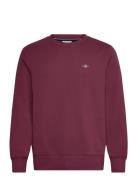 Reg Shield C-Neck Sweat Tops Sweatshirts & Hoodies Sweatshirts Red GANT