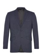 Dobby Stretch Blazer Suits & Blazers Blazers Single Breasted Blazers Navy Lindbergh Black