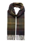 Barbour Cashmere Scarf Accessories Scarves Winter Scarves Green Barbour