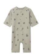 Prune Green Muslin Sie Bodysuits Short-sleeved Green Garbo&Friends