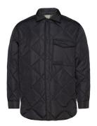 Blouson Jacket Quiltet Jakke Black Armani Exchange