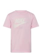 Nike Sustainable Futura Tee Tops T-Kortærmet Skjorte Pink Nike