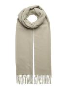 Cashmere Blend Scarf Accessories Scarves Winter Scarves Cream Filippa K