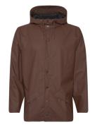 Jacket W3 Outerwear Rainwear Rain Coats Brown Rains