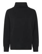 Sweater With High Neck - Comfy Knit Tops Knitwear Turtleneck Black Coster Copenhagen