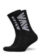 Men's Knit Short Socks Underwear Socks Regular Socks Black Emporio Armani