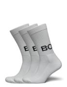 Core Crew Polyamide Sock 3P Lingerie Socks Regular Socks White Björn Borg