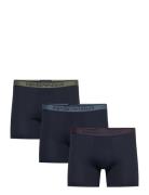 Men's Knit 3-Pack Boxer Boxershorts Navy Emporio Armani