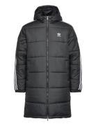 Adicolor Long Jacket Sport Jackets Padded Jackets Black Adidas Originals