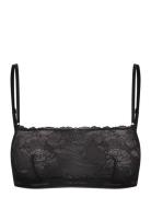 Unlined Bralette Lingerie Bras & Tops Soft Bras Bralette Black Calvin Klein