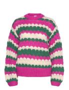 Yasbubba Ls Knit Pullover S. Noos Tops Knitwear Jumpers Multi/patterned YAS