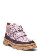 Shoes - Flat - With Velcro Boots Støvler Pink ANGULUS