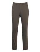 Technical Stretch Pants - Combi Sui Bottoms Trousers Formal Brown Lindbergh Black