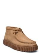 Torhill Hi Snørestøvler Brown Clarks