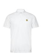 Golf Tech Polo Shirt Sport Polos Short-sleeved White Lyle & Scott Sport