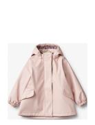 Thermo Rain Jacket Rika Outerwear Rainwear Jackets Pink Wheat