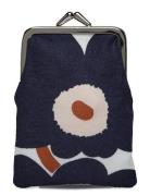 Kortti Kukkaro Mini Unikko Bags Card Holders & Wallets Wallets Blue Marimekko