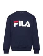 Babina Greda Classic Logo Crew Sweat Sport Sweatshirts & Hoodies Sweatshirts Navy FILA