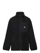 Ice Fields Fz Youth Outerwear Fleece Outerwear Fleece Jackets Black Quiksilver