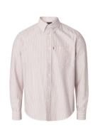 Casual Stripe Oxford B.d Shirt Tops Shirts Casual Red Lexington Clothing