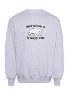 Arctic Sweatshirt Tops Sweatshirts & Hoodies Sweatshirts Grey Makia