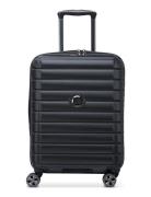 Shadow 5.0 55 Cm Slim Cabin Trolley Case Bags Suitcases Black DELSEY PARIS