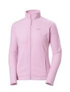 W Daybreaker Fleece Jacket Sport Sweatshirts & Hoodies Fleeces & Midlayers Pink Helly Hansen