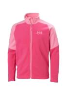 Jr Daybreaker 2.0 Jacket Sport Fleece Outerwear Fleece Jackets Pink Helly Hansen