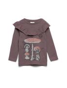 Forrest Ls Top Tops T-shirts Long-sleeved T-Skjorte Purple En Fant