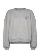 Elisw Sweatshirt Tops Sweatshirts & Hoodies Sweatshirts Grey Sofie Schnoor