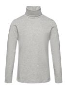 T-Shirt L/S Tops T-shirts Long-sleeved T-Skjorte Grey United Colors Of Benetton