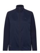 Kari F/Z Fleece Sport Sweatshirts & Hoodies Fleeces & Midlayers Navy Kari Traa