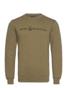 Bowman Sweater Sport Sweatshirts & Hoodies Sweatshirts Khaki Green Sail Racing