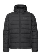 Ather Down Hoody M Sport Jackets Padded Jackets Black Jack Wolfskin