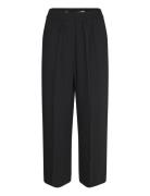 Jonah - Classic Gabardine Bottoms Trousers Wide Leg Black Day Birger Et Mikkelsen