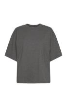 Drew - Heavy Jersey Rd Tops T-shirts & Tops Short-sleeved Grey Day Birger Et Mikkelsen