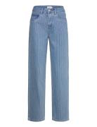 Crsine Jeans - Audrey Fit Bottoms Jeans Straight-regular Blue Cream