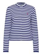 Striped French Terry Cardigan Tops Knitwear Cardigans Multi/patterned Polo Ralph Lauren